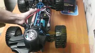 Все настройки и регуляторы пульта HSP 94111TOP 1/10 бесколлекторная версия