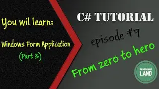 DateTime, Calender, DateTimePicker in C# | C# tutorial | Episode 9