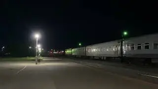 Тепловоз ТЭП70 с пассажирским поездом №451 Ижевск — Адлер