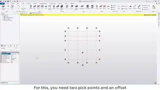 Tekla Structural Designer 2020 - Working with grids and importing DXFs