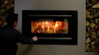 Подвійний допал газів в камінній топці.