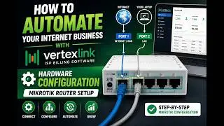 How to automate your internet business with vertexlink ISP Billing software   Hardware Configuration
