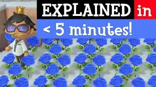 How to make Blue Roses in Animal Crossing New Horizons