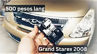 Paano nga ba mag-palit ng power Window Switch sa Grand Starex 2008