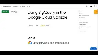 Using BigQuery in the Google Cloud Console | Qwiklabs