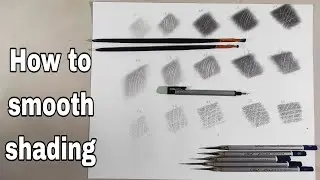 shading tips //How to smooth shading | how to shading