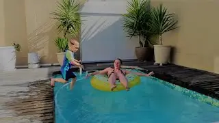 HE JUST JUMPED IN! + Life Update