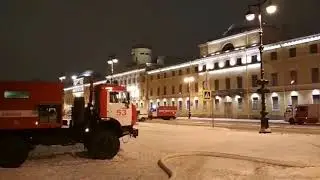 Пожар в Военно-морском институте ВУНЦ ВМФ