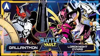 Gallantmon VS LordKnight & Dynasmon | BATTLE VAULT Royal Knights - Episode 4 | Digimon TCG Gameplay