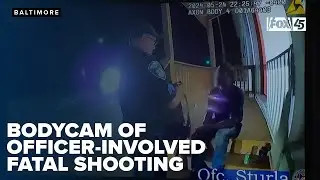 Body camera footage of officer-involved shooting in South Baltimore