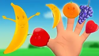 Oh My Genius - Früchte Finger Familie Kinderreime und Kinderlieder auf Deutsch