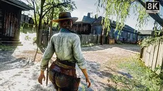 [8K] Red Dead Redemption 2 Graphics Looks TOO REALISTIC! - Real Life Graphics ReShade MOD - RTX4080