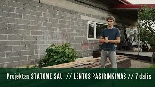 Projektas STATOME SAU // Lentos pasirinkimas