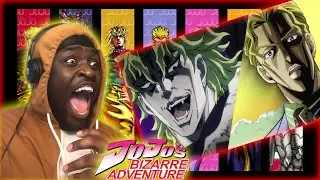 THESE THEMES SCARED ME!!!! | JoJo Bizarre Adventure Villain Themes REACTION!!!