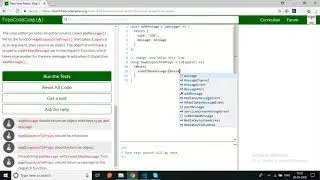 freecodecamp-React and Redux Map Dispatch to Props-solution