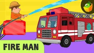 Fireman | Truck Song || Occupational Songs | Community Helpers | Rhymes on Profession