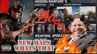 CALL OF DUTY MODERN WARFARE II SEASON 2 IS A FREAKING JOKE . NEW MAPS WHATS THAT