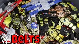 WWE Action Figure Belts Collection 2023