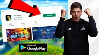 FORTNITE NA GOOGLE PLAY!!!