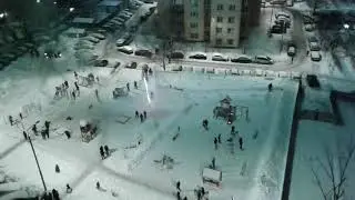 Салют в Подрезково. Новый год 2019
