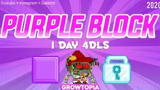 THE BEST!! PURPLE BLOCK PROFIT GROWTOPIA