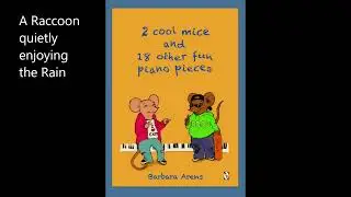 A Raccoon quietly enjoying the Rain  - Barbara Arens, piano