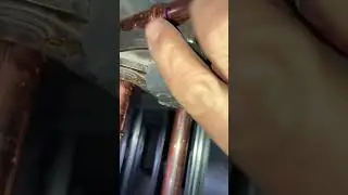 Máquina de conectar cano de cobre. Moderna
