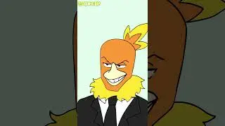 TREECKO E TORCHIC #pokemon  #trocadilhos #memes #animação
