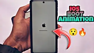 iOS Boot Animation - Install this iOS Boot Animation on any Android Device 😍🔥