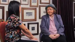 Lena Martel..  Interview on the janey kirk TV show
