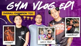 GYM VLOG EP. 1|COACH FLEX