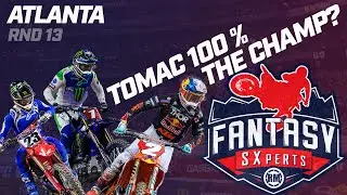 Tomac 100% The Champ?? | Atlanta RD 13 | 2023 RM Fantasy SXperts