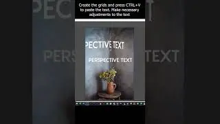 Perspective Text in Photoshop