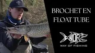 Pêche du Brochet en float Tube et  présentation produits par Sacha