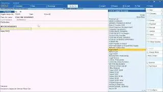 Input Tax Credit Reversal Entry in Tally