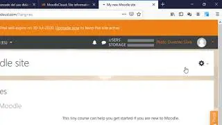 Cambiar perfil de usuario en moodlecloud