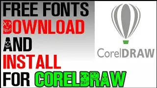 Free  Fonts Downloading | Fonts For CorelDraw 
| CorelDraw Tutorial  | by modify stickers