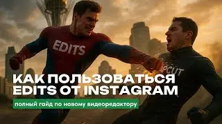 Как пользоваться Edits от Instagram — полный гайд по новому видеоредактору