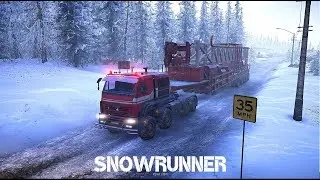 SNOWRUNNER #5 - ЗИМА ЗИМУШКА!!!