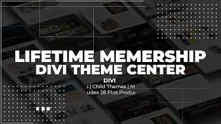 INTRODUCING DIVI THEME CENTER LIFE TIME MEMBERSHIP - BLACK FRIDAY & CYBER MONDAY DIVI SALE 22