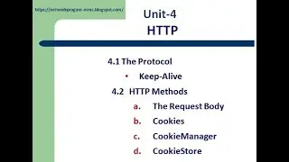 Network programming BCA 6th sem Unit 4 - TU