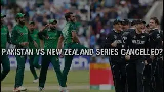 New Zealand tour of Pakistan cancelled?? Why?