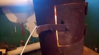 Буржуйка з газового балону маленький нюанс при виготовленні