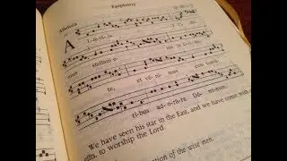 Alleluia for the Feast of the Epiphany (Gregorian Missal)