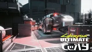 Enhanced Ray Tracing Cyberpunk 2077 | ULTIMATE Cel-Shading Reshade | RTX On | Max settings