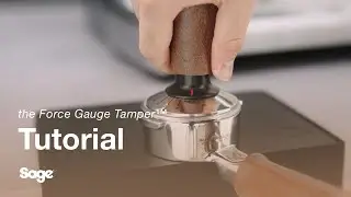 the Force Gauge Tamper™ | How to achieve a perfectly tamped puck | Sage Appliances UK