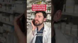 HOW Pharmacists SAVE Lives PT.12 #pharmacist #pharmacytechnician #pharmacy #retailpharmacy #shorts