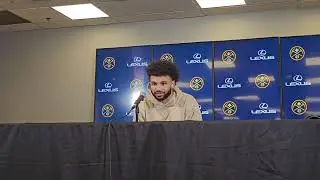 Jamal Murray on the difficulties of guarding Steph Curry. 📸🦅🗣️