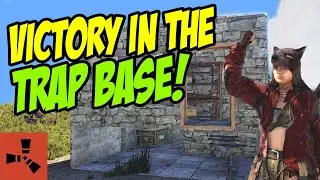 VICTORY in the TRAP BASE! | Rust Solo Survival S35E02