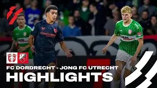 Dordtse poeiers doen Jong FC Utrecht de das om 😕 | HIGHLIGHTS